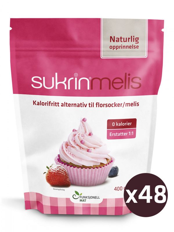 Pakketilbud 19,2 kg SukrinMelis