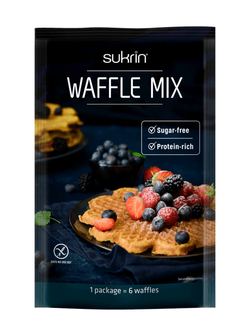 Hovedbilde Sukrin Waffle mix, 100 g