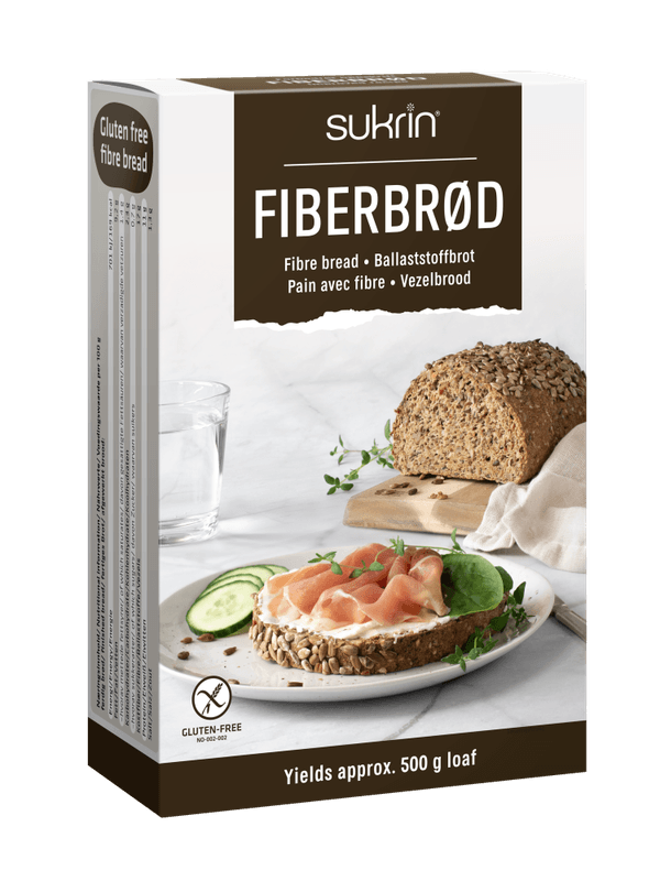 Sukrin Fiberbrød, 250 g, NY versjon