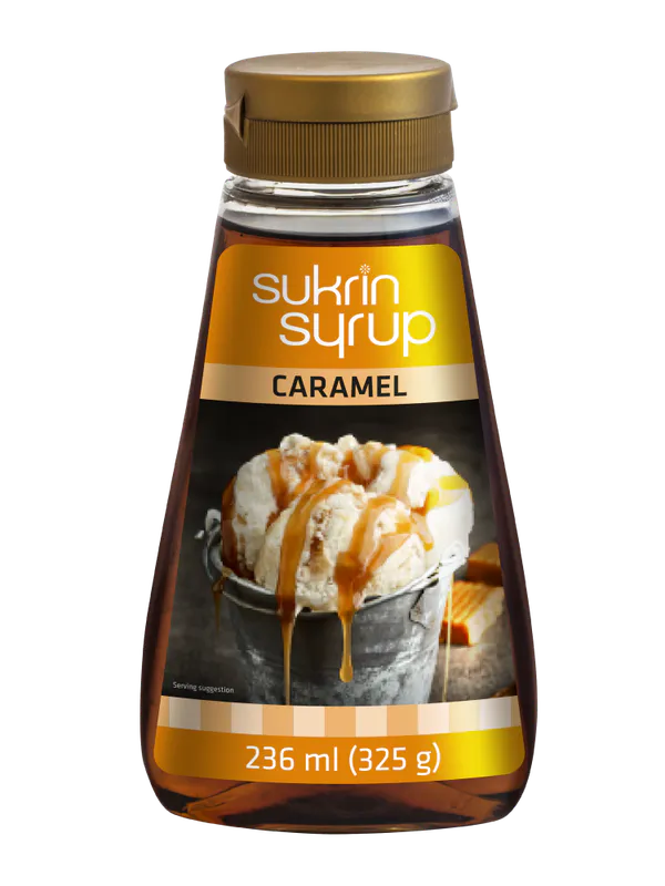 SukrinSirup Caramel, 325 g